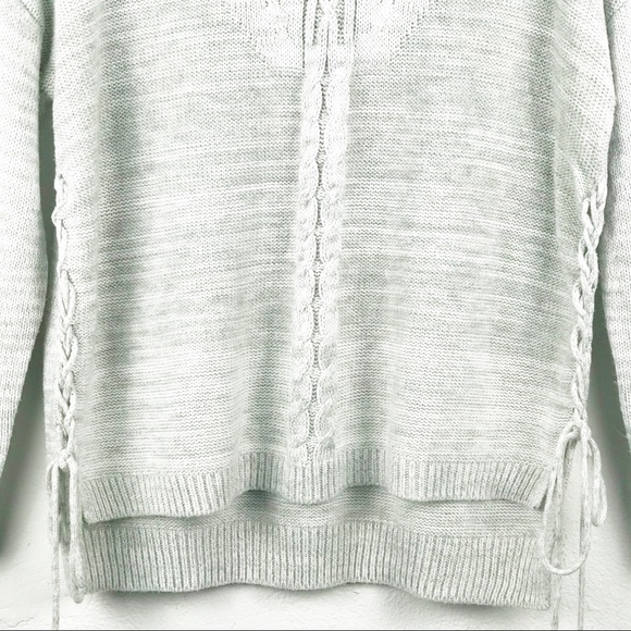 Freshman 1996 Gray Side Tie Sweater - Picture 5 of 9